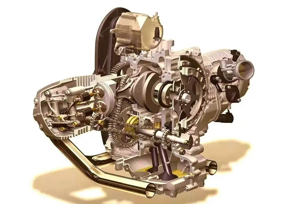 Mootorratta jõuülekanne ja käiguvahetussüsteem