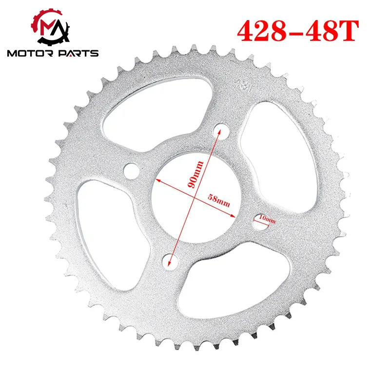 428-48T mootorratas Sprocket