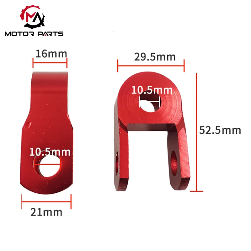 CNC mootorratta tagumise amortisaatori võimendi