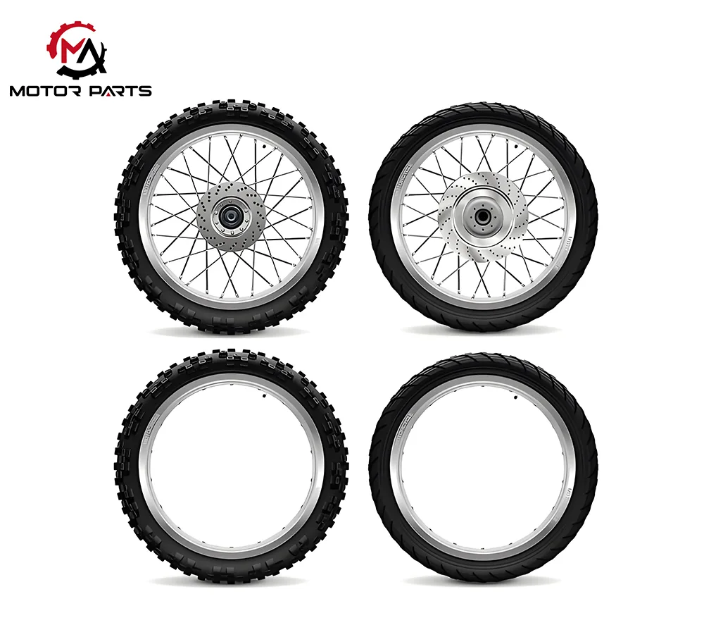 Motorcycle wheels and rims